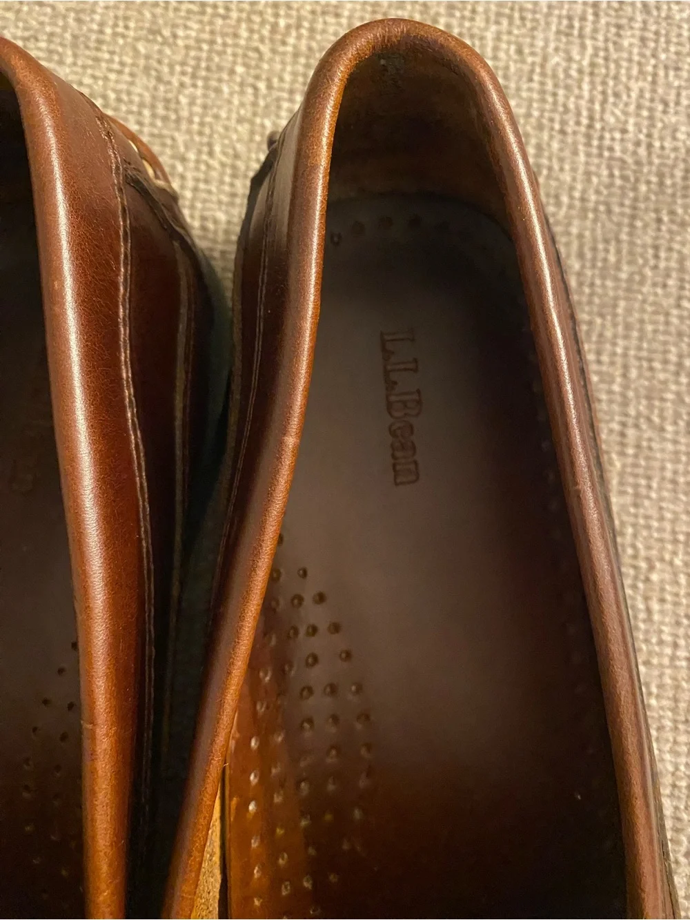L.L. Bean Men's Leather Slip-On Loafer